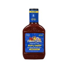 페이머스 데이브 - 1개 팩 리치 & 새시 BBQ 소스 (567g) Famous Dave's - 1 pck Rich & Sassy BBQ Sauce (20 oz.)