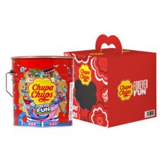 츄파춥스 팝아트틴 150입+케이스, 1