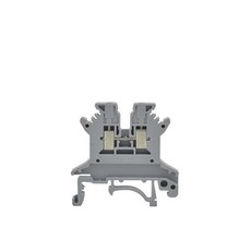 JUK2.5B 검정색 피드스루 영국 범용 모듈형 터미널 블록 0.2-2.5mm2 PC 및 나일론으로 제작된 Din 레일 나