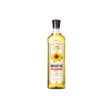 해표 해바라기유, 900ml, 1개
