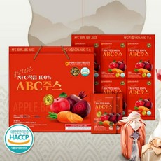 ABC주스 석류콜라겐 꿀 배도라지 아르기닌파워 부모님 선물 세트, 100ml