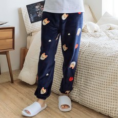 DS DOSSY 女款貂絨睡眠睡褲