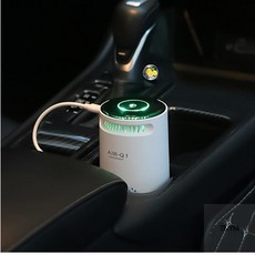 옵트샵 차량 공기청정기 화이트 휴대용공기청정기