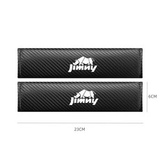 자동차 벨트 어깨 패드 커버 장식용 보호 가죽 카본 파이버 사계절용, 1개, 1. 검정색