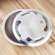 [초특가] 자체제작 스텐304 싱크대거름망 배수구망+커버 세트 주방 씽크대용품