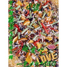 ｛集鸚社｝鸚鵡熟化日糧 更新版 小瓜子 蔬果有殼營養日糧 鳥寶超愛, 1個, 8號×二包{8斤}中小型有殼款可超商取貨