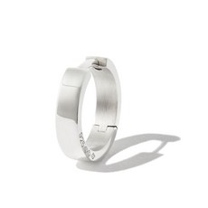 르그램 스털링 실버 후프 싱글 이어링 1.3g