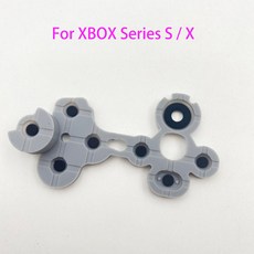 XBOX 시리즈 SX용 회색 실리콘 Xbox One S X 컨트롤러 D 패드용 전도성 고무 전도성 고무 버튼, [02] For XBOX Series S X