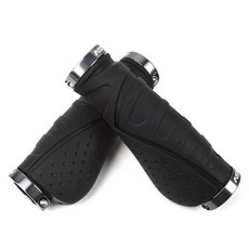 자전거 그립 TPR 고무 통합 MTB 사이클링 핸드 레스트 산악 도로 핸들 바 케이싱 외장 충격 흡수, 05 Silver, 1개