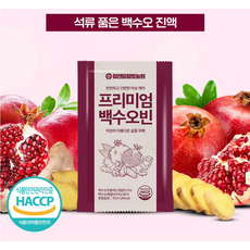 혀니몰 프리미엄 국산 백수오 빈 진액 70ml&times;30포 여성 갱년기 건강즙 선물용 simple is the best, 30개, 70ml