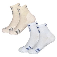 스포츠 골프 중목 장목 양말 쿠션감 좋은 발바닥 보강 양말 2종 세트, 2개, 02 단목 A