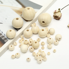 공예 diy 마크라메 우드볼 나무구슬 우드비즈 목구슬 6mm~ 25mm