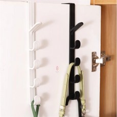 문걸이행거 문걸이후크 모자걸이, 블랙 MD003852, 1개