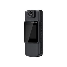 고쉬다 바디 카메라 1080P 경찰용 바디캠 180도 회전 가능한 렌즈와 1.54인치 디스플레이 배달 및 실내용 착용