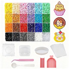 아이론비즈 24색 2.6mm 9종 세트 DIY 핸드메이드 공예 키트