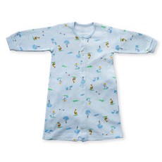 舒適寶貝 中厚棉長袍 秋冬新生兒保暖長袍 寶寶舒適居家服