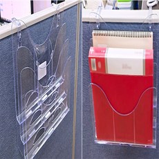 파티션 케이스 세트 3단 파티션꽂이프레임 파티션서류걸이 사무실파티션걸이, 45mm