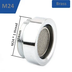 꽃 수도꼭지 튀김 방지 욕실 그물 버블러 구리 물 절약 통, [07] Male-M24(B)