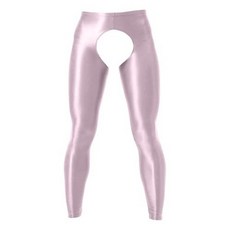 남성용 스트레치 아이스 실크 속옷 베이스 레이어 레깅스 타이즈 메시 롱 존스 팬츠 Style2-그레이