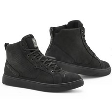 REV'IT! 時尚透氣耐磨摩托車靴，安全舒適，提升騎乘體驗, 黑