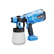均怡 鋰電電動油漆噴槍 充電式噴漆槍 適用牧田電池, 1個, 噴漆槍組【有刷馬達】(無電/無充)