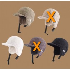 방한 누빔 양면 귀달이 모자 남여공용56-59cm 캠핑 트레킹, 상세페이지 참조