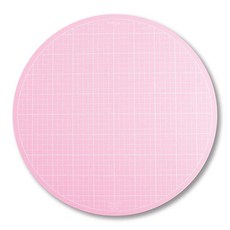 Sue Daley Designs 핑크 25.4cm(10인치) 회전 커팅 매트 EPP 잉글리시 페이퍼 피스 패치워크 바느질 퀼팅 셀프 힐링 381217, Sue Daley Designs 핑크 25.4cm(10