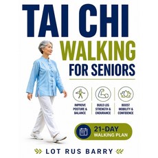 (英文圖書)Tai Chi Walking For Seniors: A Safe Tai Chi Walking System for Seniors 50+ Using... 平裝版, Independently Published, English, Paperback