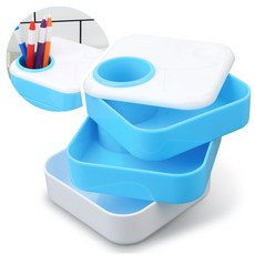 3단 수납 펜꽂이 사각 정리함 보관 연필 필기구 소품