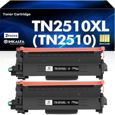 inkalfa 207A 207X 다기능 프린터 MFP M283fdw 토너 HP M255dw 컬러 레이저젯 프로 블랙 M282nw M283fdn M255nw W2210A W221, Schwarz/TN-2510XL