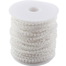 구슬줄 진주줄 비즈체인 4mm-27m 만들기재료, 1개, 구슬줄4mm(AB)