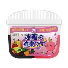 冰箱除味劑 冰箱除臭劑 去味劑 活性碳除臭劑 廚房冰箱保鮮除臭, 1個, 水蜜桃味