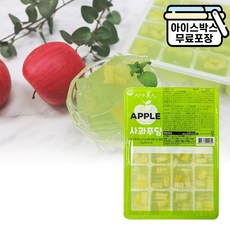 에이치에이유통 사과푸딩 1kg 샐러드미인 과일 젤리 토핑재료 간편식 업소용 대용량, 1개
