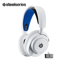Steelseries 電競耳機，舒適佩戴，精準音效定位，高解析度音頻，時尚外觀設計, Nova7P白无线【PS5加强】, Arctis Nova 7P