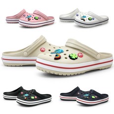 크록스 크록밴드 클로그 슬리퍼 샌들 여성 남성 11016 레츄 악세사리