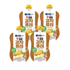 베베쿡 처음먹는 평창감자 퓨레, 4개, 80g, 감자 퓨레