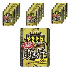 페양구 야끼소바 카타극 가는면 돈코츠 111g, 15개