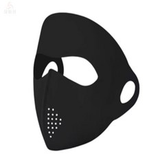 자외선차단 안면마스크 햇빛가리개마스크 안면보호마스크, 블랙, 1개