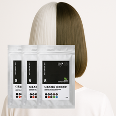 이영차 천연헤나 100g 새치 흰머리 순한 PPD없는 염색약 가루, 무PPD 다크브라운, 3개