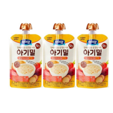 [달콤진] 아이얌 아기밀, 닭감자고구마진밥, 100g, 3개