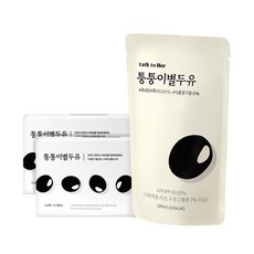 퉁퉁이별두유 임산부 선물 서목태 약콩 콩물 두유 무가당 국산 검은콩, 40개, 190ml
