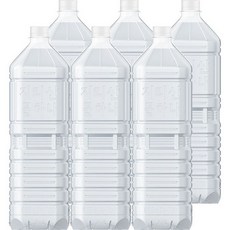 지리산물하나 ECO 생수, 2L, 6개