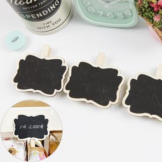 나무가격표 꽃모양 인테리어 가격 사진 이름표 집게 명함 엽서 나무 1P, 본상품