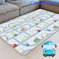 kc 인증 숫자놀이 뽀로로 아기매트 놀이방매트 층간소음 거실매트 185x140x1.2cm