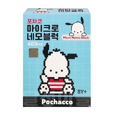 바니랜드 헬로키티 캐릭터 마이크로 네모블럭, 포차코, 1개