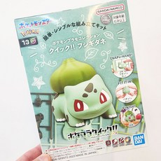 포켓프라 퀵 이상해씨 포켓몬스터 조립 피규어 프라모델, 1개