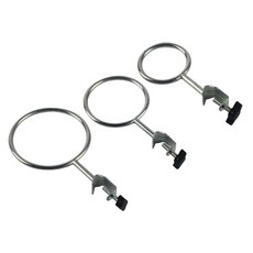 학교 실험실 깔대기홀더 원형 철제고정링 3종세트 수업용 실험도구 고정대, 1세트