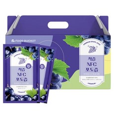 푸드버킷 착즙 NFC포도즙 50p, 90ml, 50개
