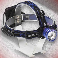 리버썸 헤드랜턴 충전식 청색 6개 LED헤드램프 충전용헤드랜턴