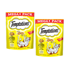 템테이션 고양이 간식, 맛있는 닭고기맛, 160g, 2개